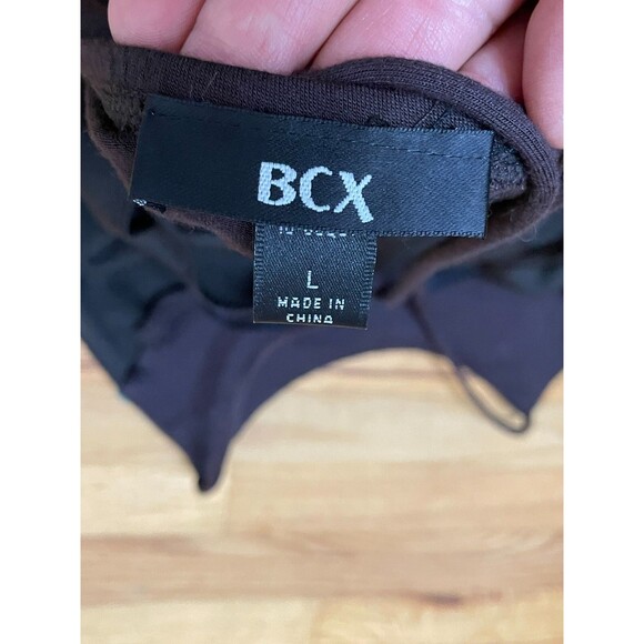 Vintage BCX Y2k Halter Cami Tank Top Womens L Brown Turquoise Festival Summer - Picture 6 of 8